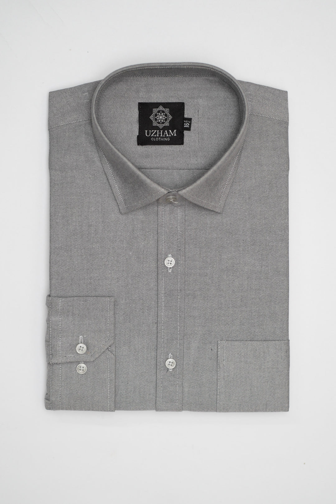 dress shirts in pakistan WHITE TEXTURED FORMAL SHIRT Monark Clothing