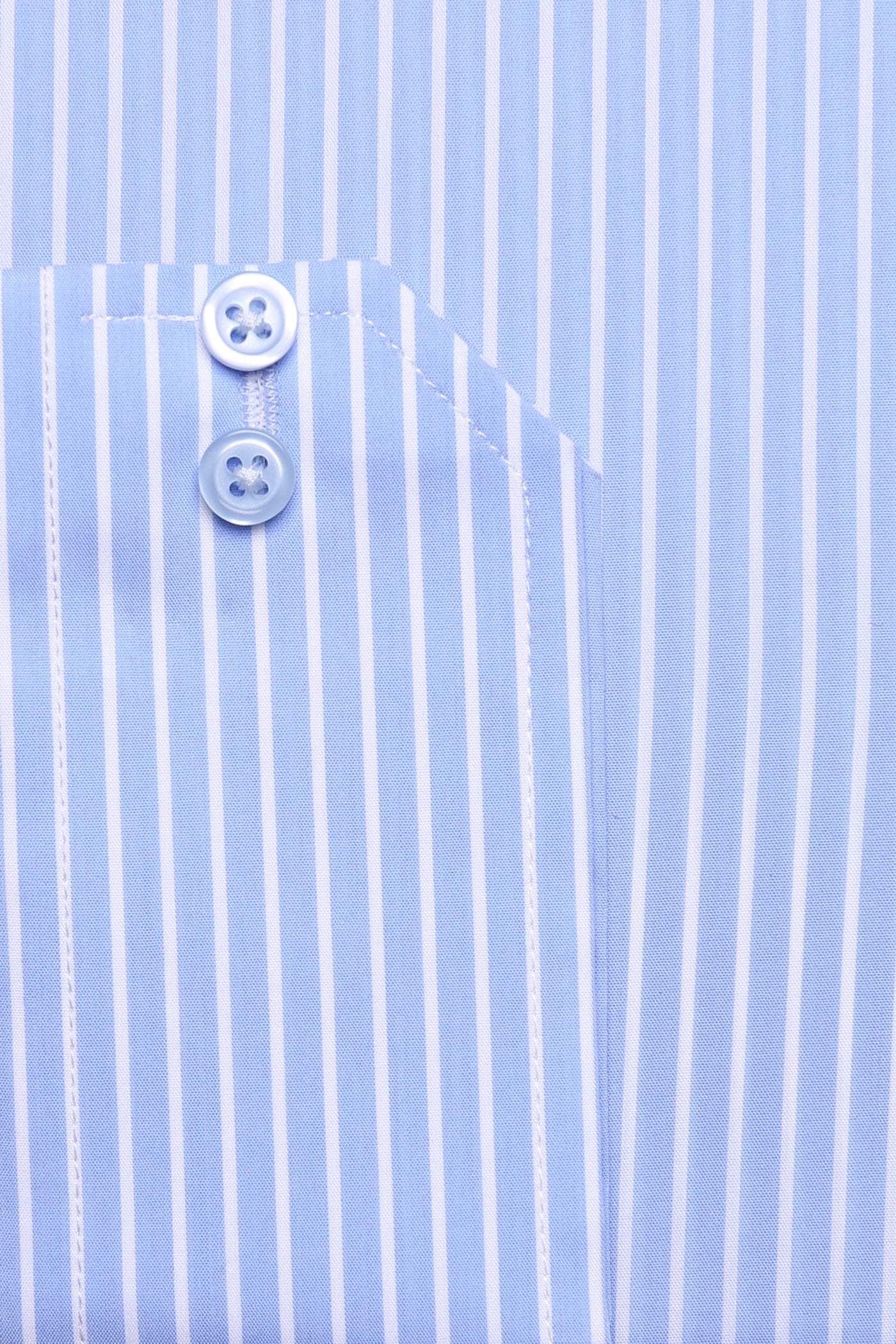White Stripe Blue Formal Shirt