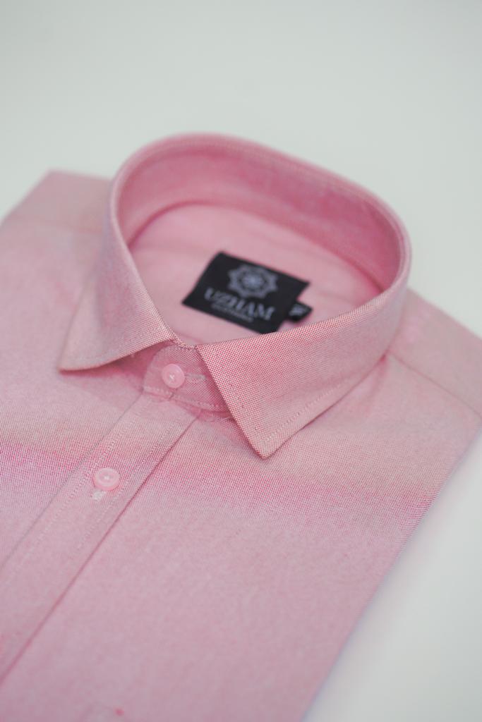 Light Pink Chambray Dress Shirt